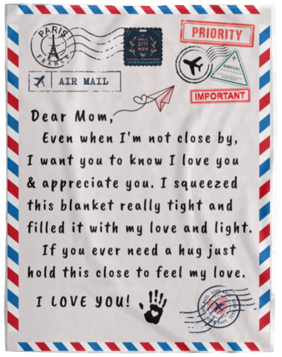 MOM BLANKET - MOM GIFT