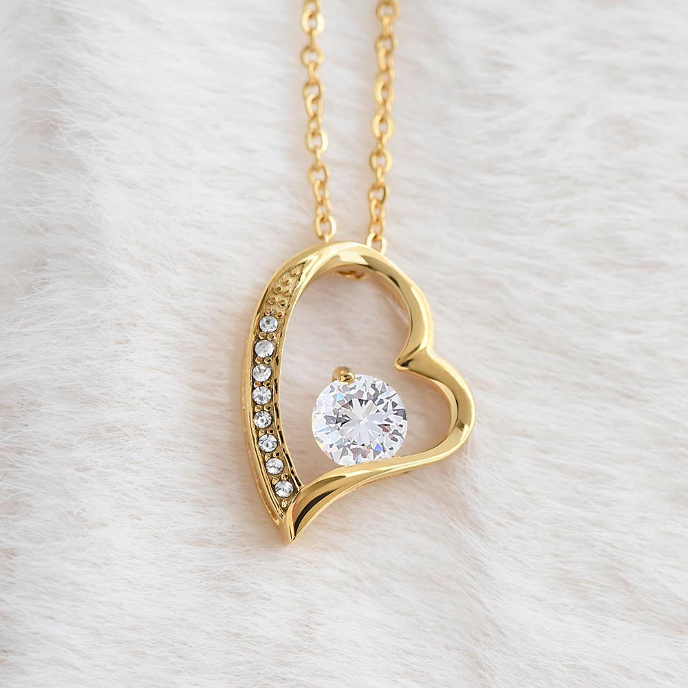 To My Daughter - Love, Dad - Forever Love Necklace