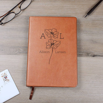 Personalized Leather Journal / Graduation Gift