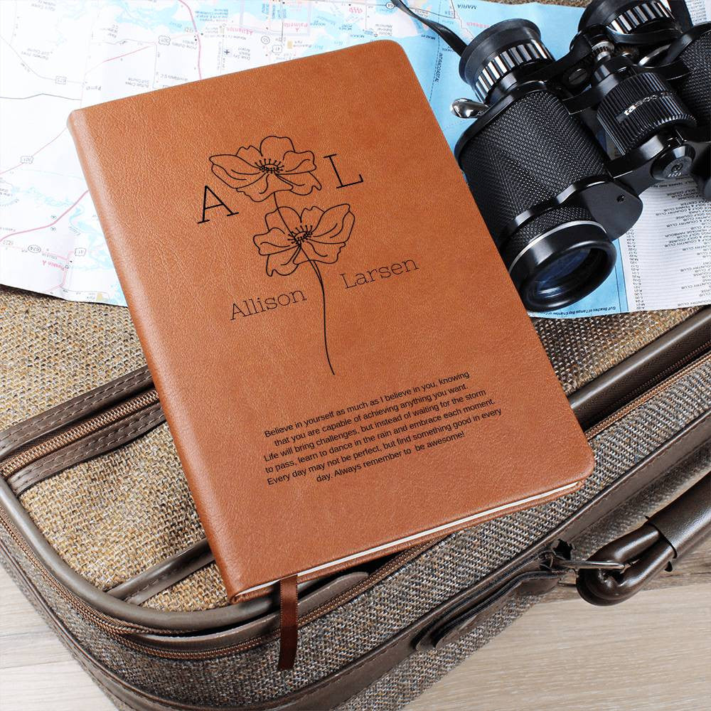 Personalized Leather Journal / Graduation Gift