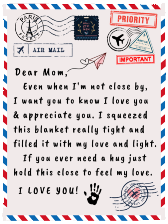 MOM BLANKET - MOM GIFT