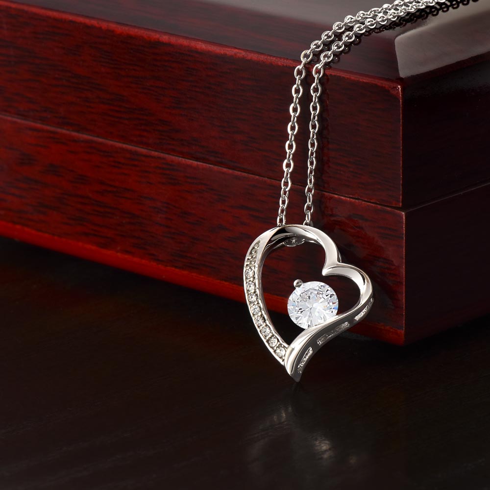 To My Daughter - Love, Dad - Forever Love Necklace