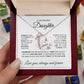 To My Beautiful Daughter, Forever Love Necklace