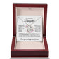 To My Beautiful Daughter, Forever Love Necklace