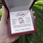 To My Beautiful Daughter, Forever Love Necklace