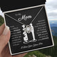 [Almost Sold Out] To My Mom - From Son - Love Knot Necklace