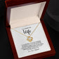 To My Smokin' Hot Wife, Love Knot Necklace, To my Wife
