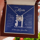 To My Mom - Love Your Son - Love Knot Necklace