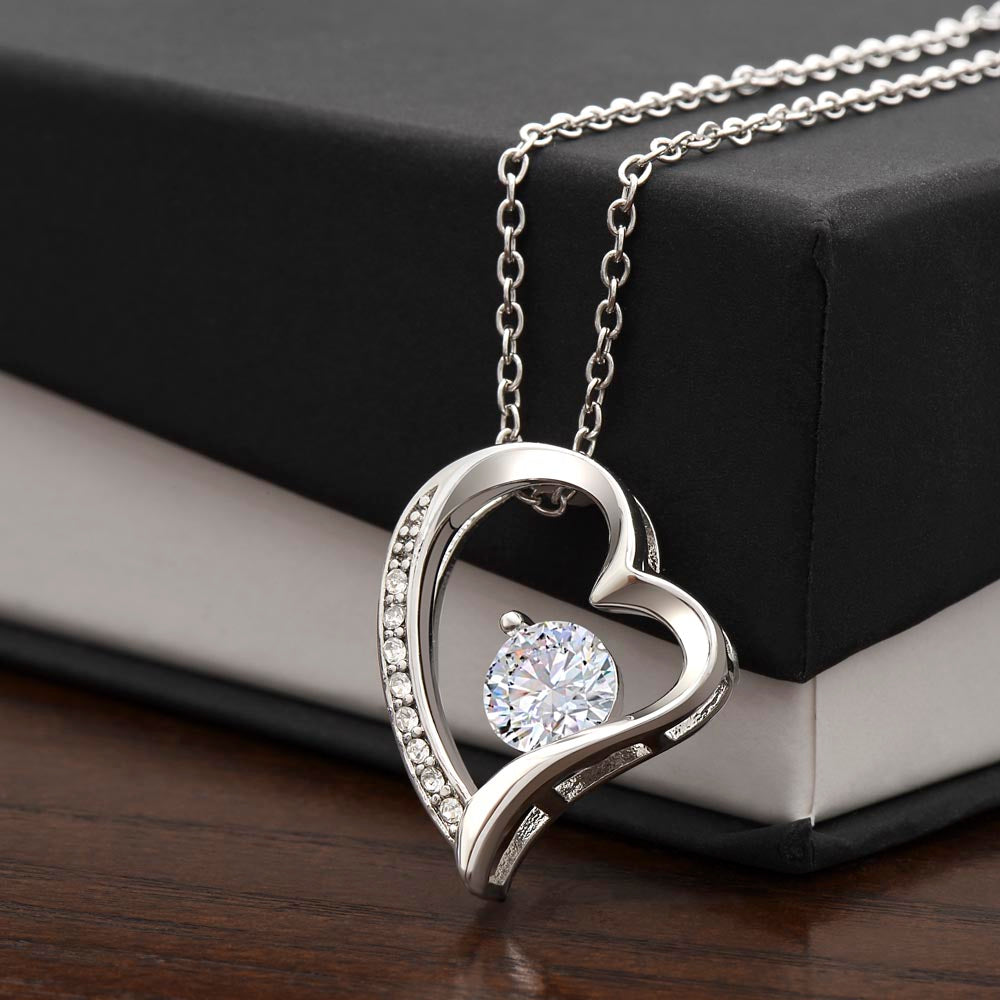 To My Daughter - Love, Dad - Forever Love Necklace