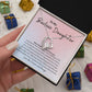 To My Badass Daughter - Forever Love Necklace