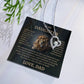 To My Daughter - Love Dad - Forever Love Necklace