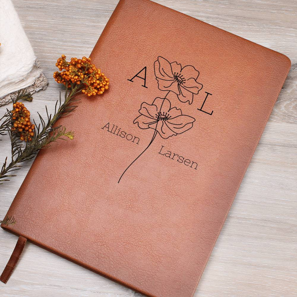 Personalized Leather Journal / Graduation Gift