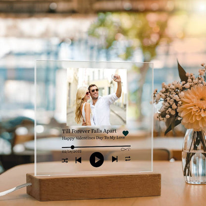 Personalized Photo and Song Acrylic Plaque